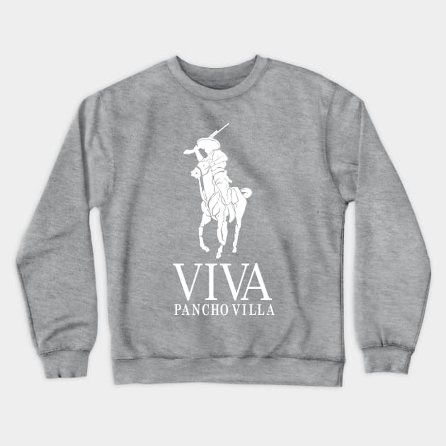 Viva Grande Blanco Crewneck Sweatshirt by Dedos The Nomad